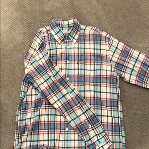 Blue Plaid Brooks Brother Button Down